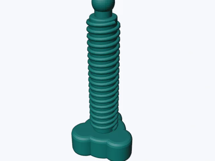 Pieza: Tornillo de apriete M14×3 (imprimir 2)