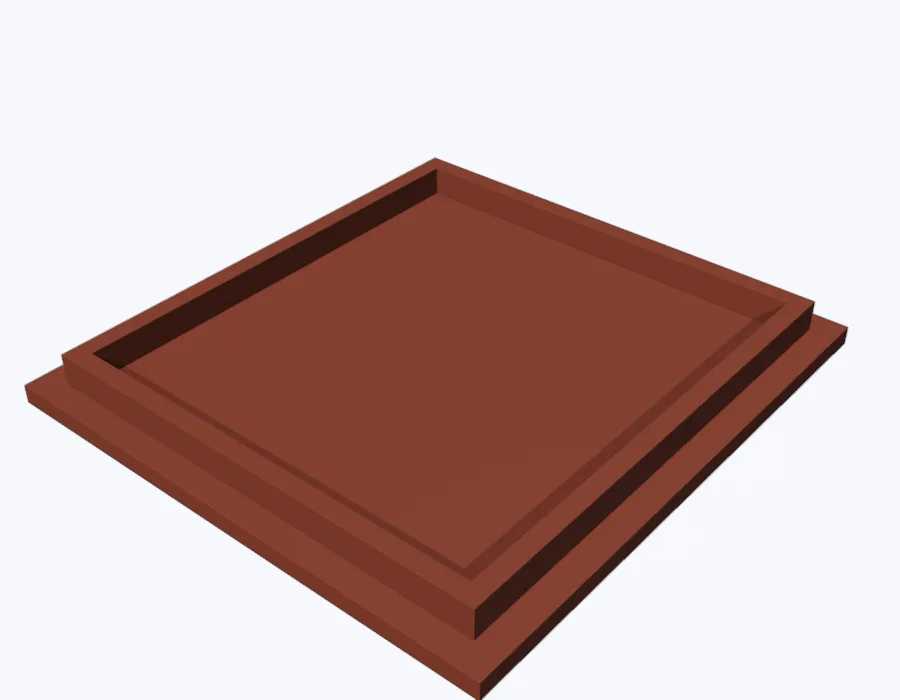 Pieza: Tapa superior