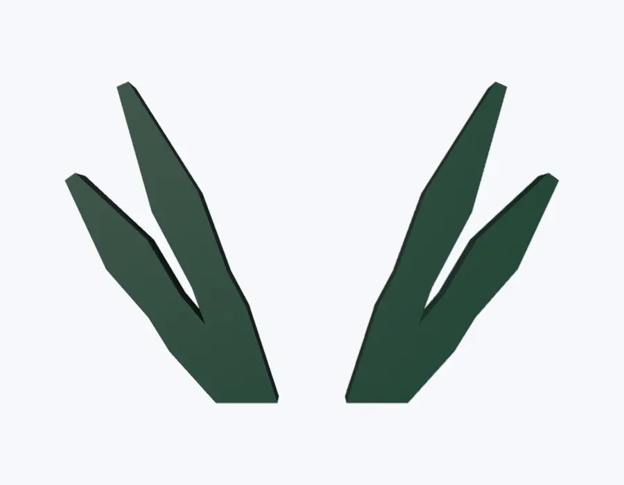 Pieza: Pencas verdes
