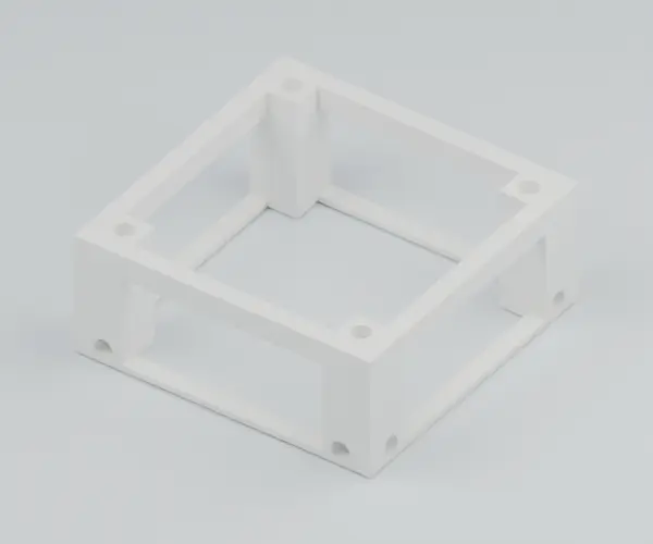Pieza: Soporte cuadrado de 40 mm