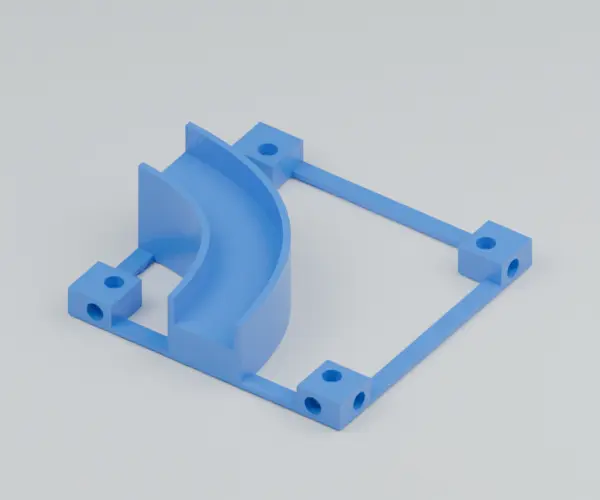 Pieza: Curva derecha de 90°