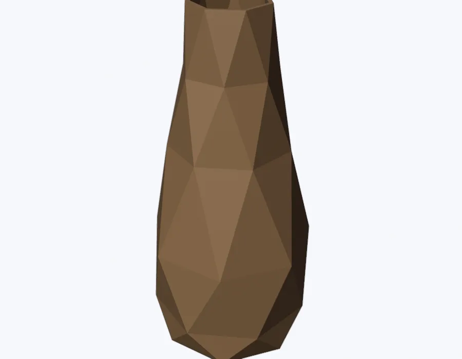 Pieza: Florero alto