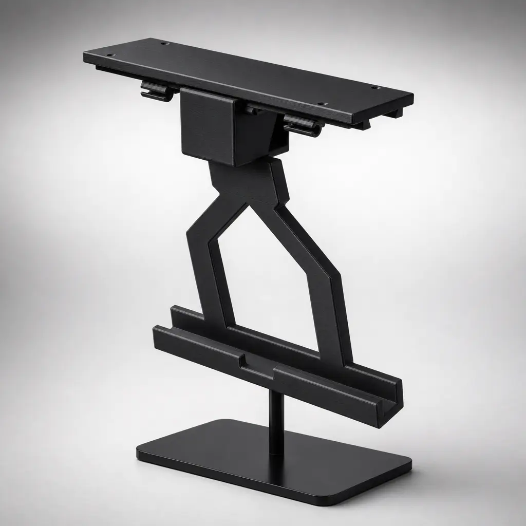 Foto del producto Soporte para tablet bajo alacena con riel deslizante